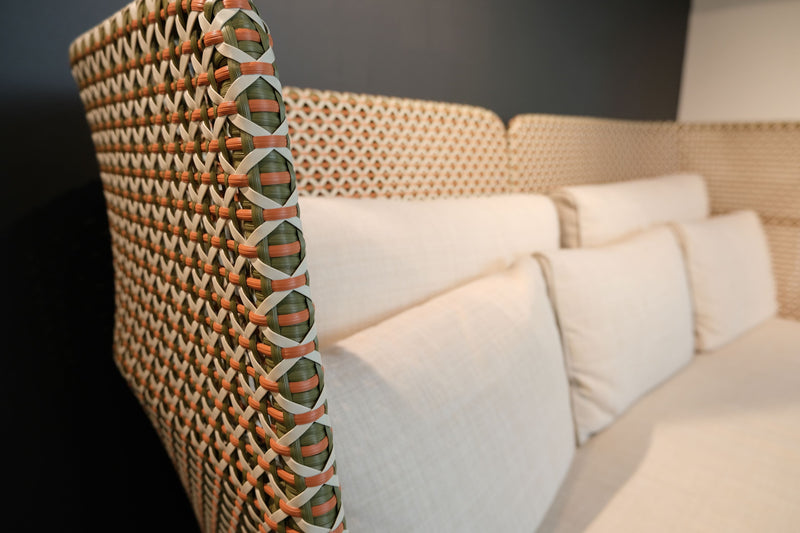 Design Buitenkansje - DEDON Mbarq - Driezit met hoge rug