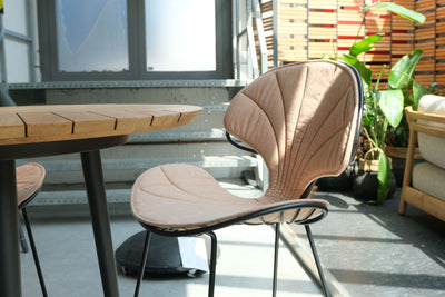 Design Buitenkansje - ROYAL BOTANIA Ostrea en Styletto - Bartafel en Counterstoel (set van 2)