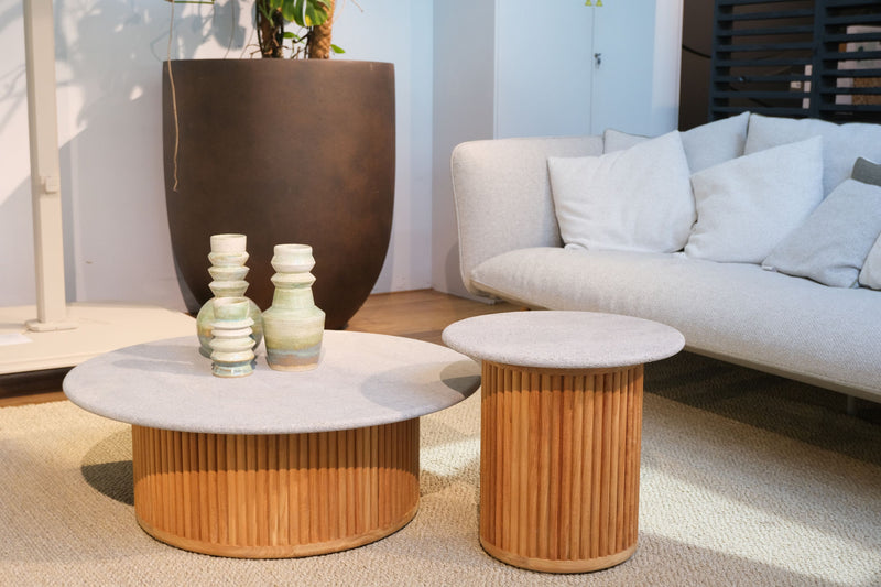 Design Buitenkansje - TRIBÙ Otto - Koffietafel diameter 90 cm