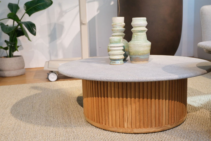 Design Buitenkansje - TRIBÙ Otto - Koffietafel diameter 90 cm