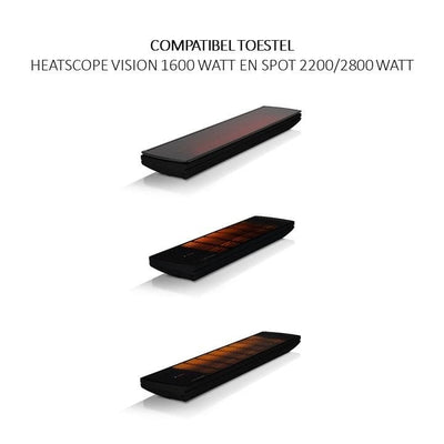Heatscope Staander voor Spot 2200/2800W en Vision 1600W-Terrasverwarming-Heatscope-Hanolux