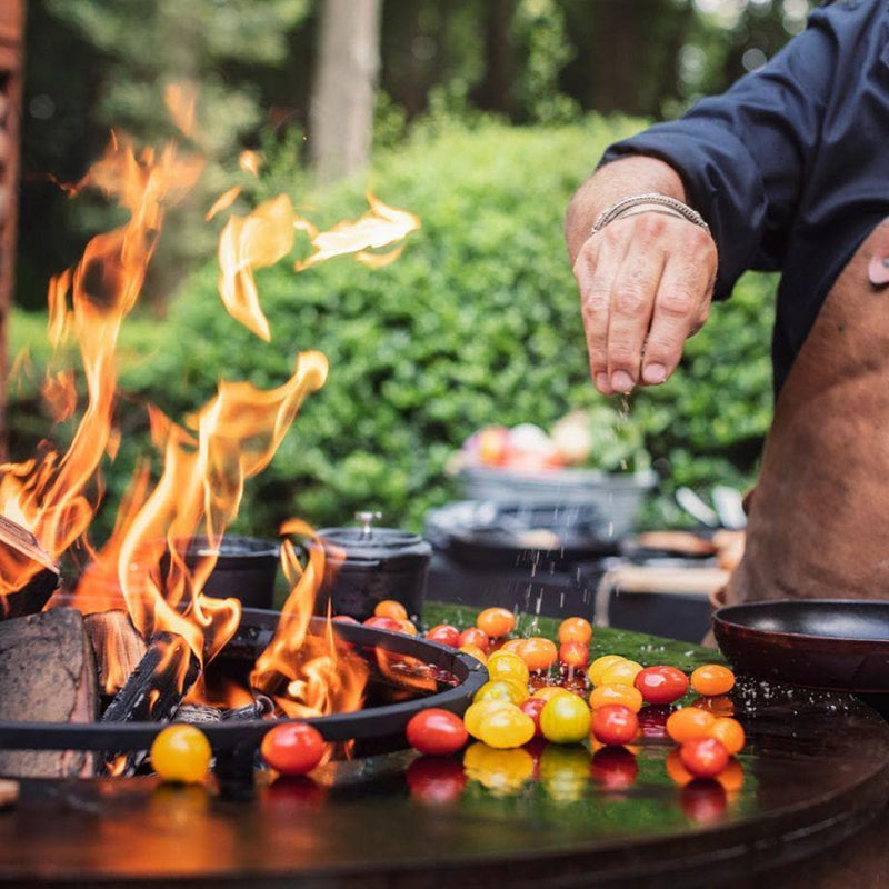 foodbumper ofyr koken hanolux barbecue vuurschaal